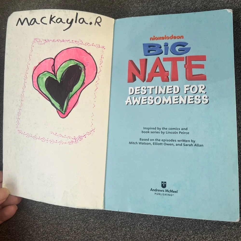 Big Nate: Destined for Awesomeness by Lincoln Peirce (2022, Trade Paperback)
